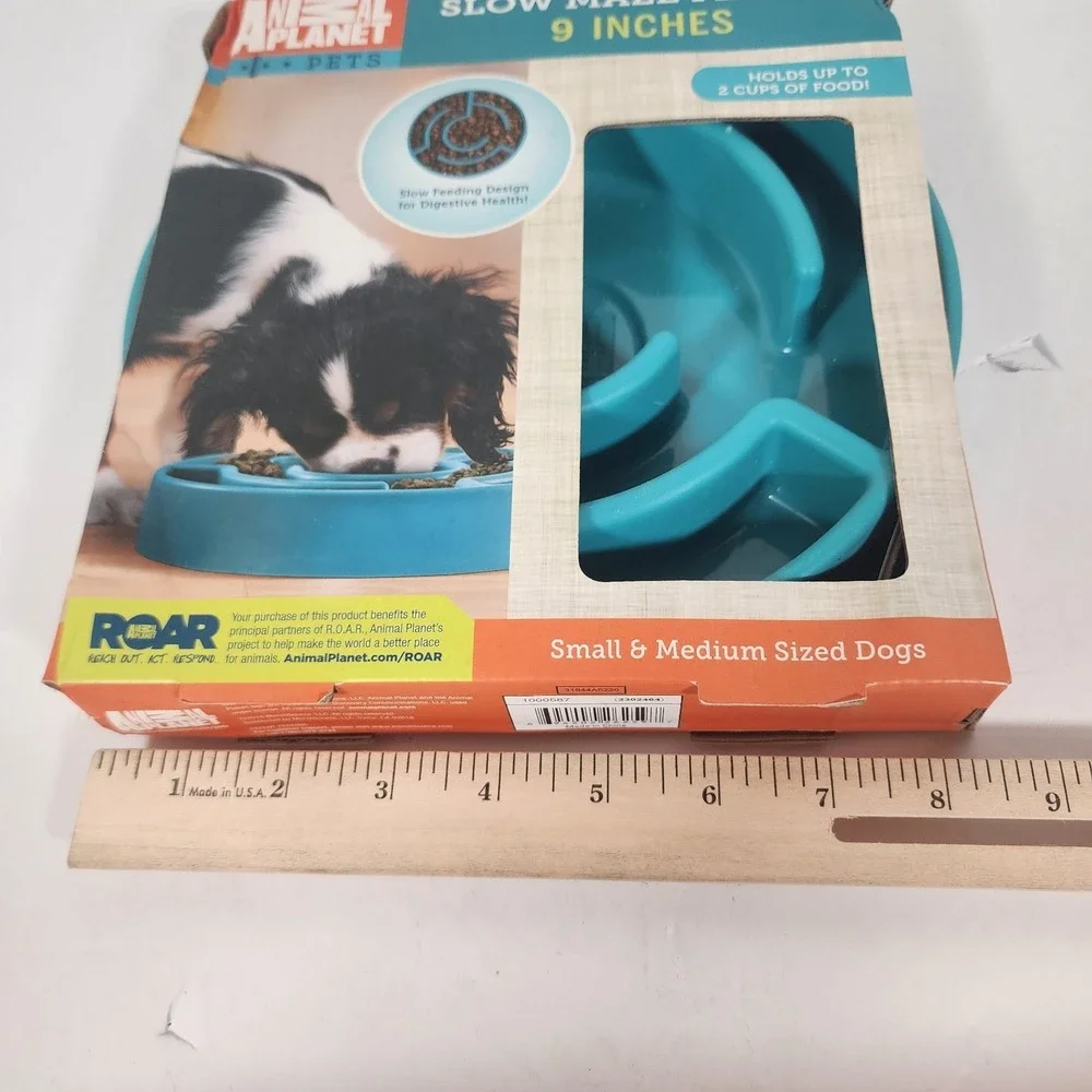 Animal Planet Pets Slow Maze Feeder Dog Bowl 9